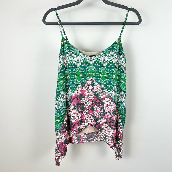 BCBGMaxAzria Cora Handkerchief Tank - Picture 4 of 11